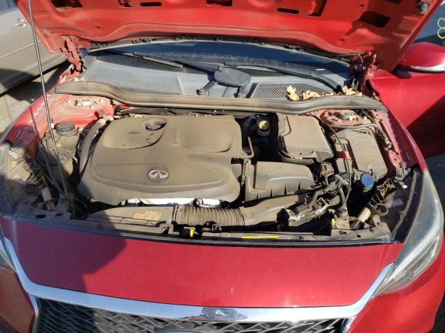 SJKCH5CP8HA019619 - 2017 INFINITI QX30 BASE RED photo 7