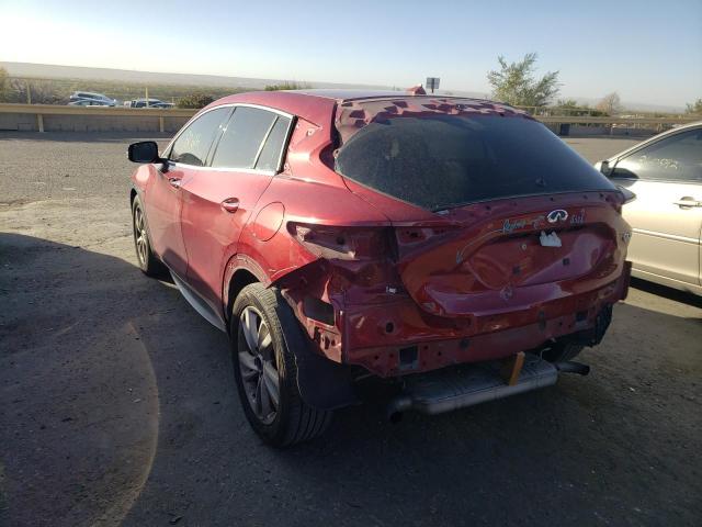 SJKCH5CP8HA019619 - 2017 INFINITI QX30 BASE RED photo 9