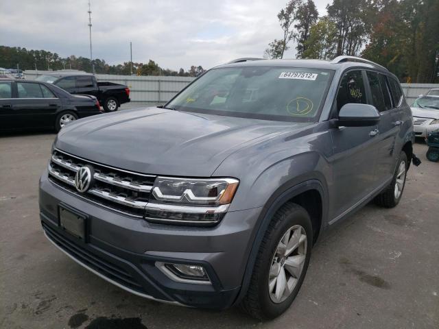 1V2ER2CA3JC525533 - 2018 VOLKSWAGEN ATLAS SEL GRAY photo 2