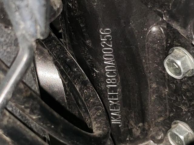 JKAEXEE18CDA00256 - 2012 KAWASAKI EX650 EC GREEN photo 10