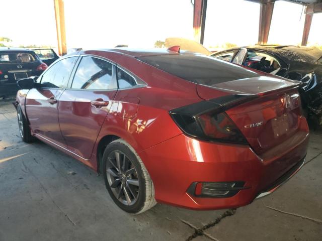 19XFC1F71LE014707 - 2020 HONDA CIVIC EXL 红色 照片 3