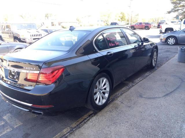 WBAYF4C51DDE23734 - 2013 BMW 740 LXI BLACK photo 4