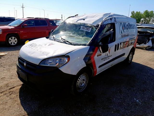 ZFBERFAB6H6F19146 - 2017 RAM PROMASTER WHITE photo 2