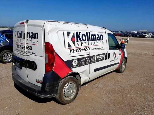 ZFBERFAB6H6F19146 - 2017 RAM PROMASTER WHITE photo 4