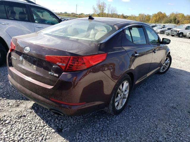 5XXGN4A71CG028945 - 2012 KIA OPTIMA EX MAROON photo 4