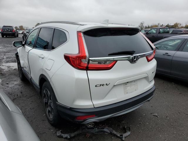 2HKRW2H98KH616829 - 2019 HONDA CR-V TOURI WHITE photo 3