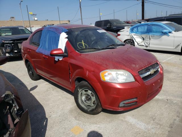 KL1TD5DE6AB090742 - 2010 CHEVROLET AVEO LS 红色 照片 1