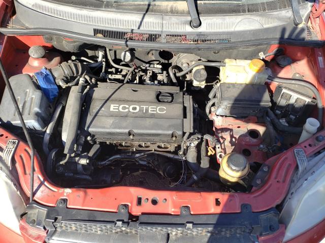 KL1TD5DE6AB090742 - 2010 CHEVROLET AVEO LS 红色 照片 7