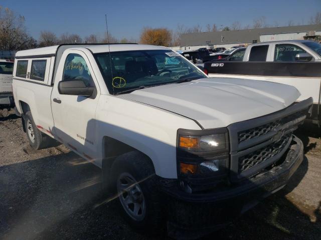 1GCNCPEHXEZ260817 - 2014 CHEVROLET 1500 SILVE WHITE photo 1