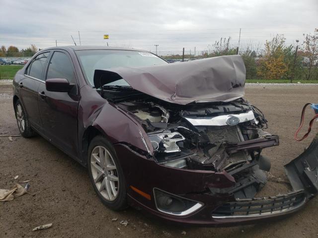 3FAHP0JG1BR188787 - 2011 FORD FUSION SEL MAROON photo 1