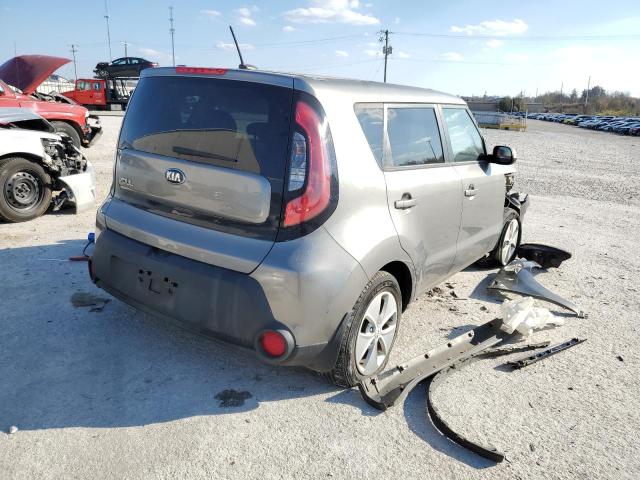 KNDJN2A29E7066529 - 2014 KIA SOUL GRAY photo 4