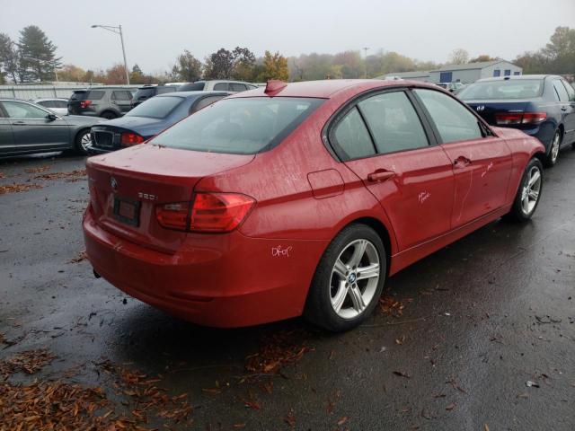 WBA3C3C57DF980954 - 2013 BMW 320 I XDRI RED photo 4