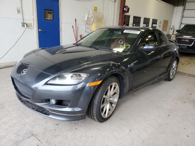 JM1FE173380216065 - 2008 MAZDA RX8 CHARCOAL photo 2