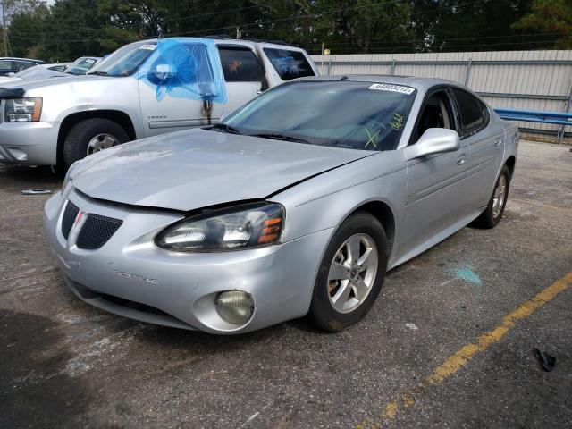 2G2WS522851155251 - 2005 PONTIAC GRAND PRIX ვერცხლისფერი ფოტო 2