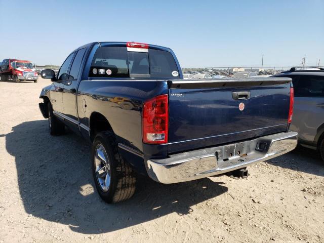 1D7HA18N16J121523 - 2006 DODGE RAM 1500 S BLUE photo 3