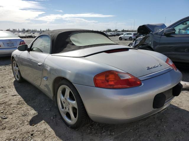 WP0CA29821U620096 - 2001 PORSCHE BOXSTER SILVER photo 3