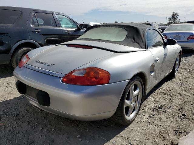 WP0CA29821U620096 - 2001 PORSCHE BOXSTER SILVER photo 4