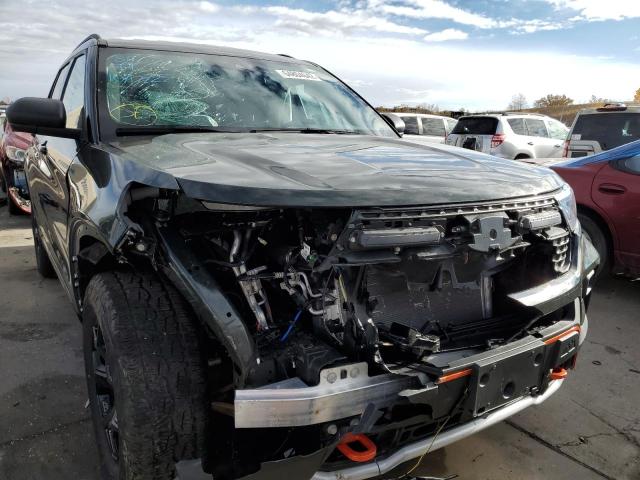 1FMSK8JH6NGA31611 - 2022 FORD EXPLORER T GREEN photo 9