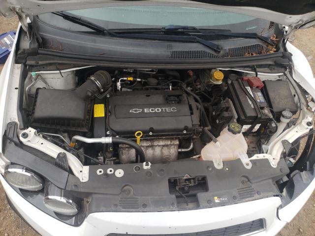 1G1JA5SH1C4111891 - 2012 CHEVROLET SONIC LS WHITE photo 7