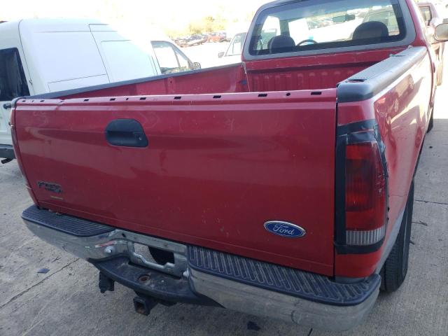 1FTEF27L8VNC42271 - 1997 FORD F250 RED photo 9