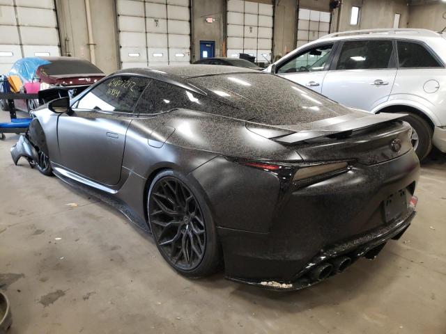 JTHHP5AY8KA006303 - 2019 LEXUS LC 500 BLACK photo 3