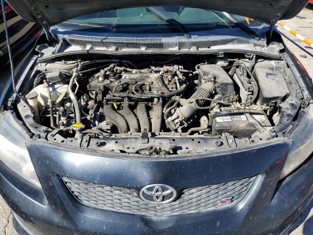 1NXBU40E39Z044317 - 2009 TOYOTA COROLLA BA BLUE photo 7