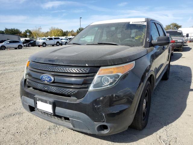 1FM5K8AR5FGB68434 - 2015 FORD EXPLORER P BLACK photo 2