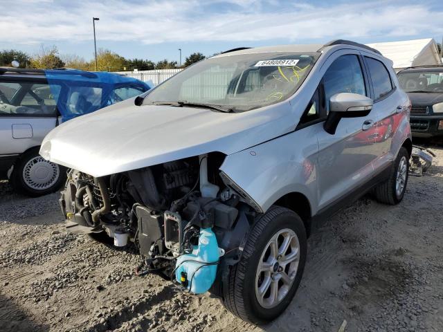 MAJ6S3GL8LC366237 - 2020 FORD ECOSPORT S ვერცხლისფერი ფოტო 2