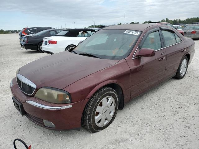 1LNHM86S54Y643574 - 2004 LINCOLN LS MAROON photo 1