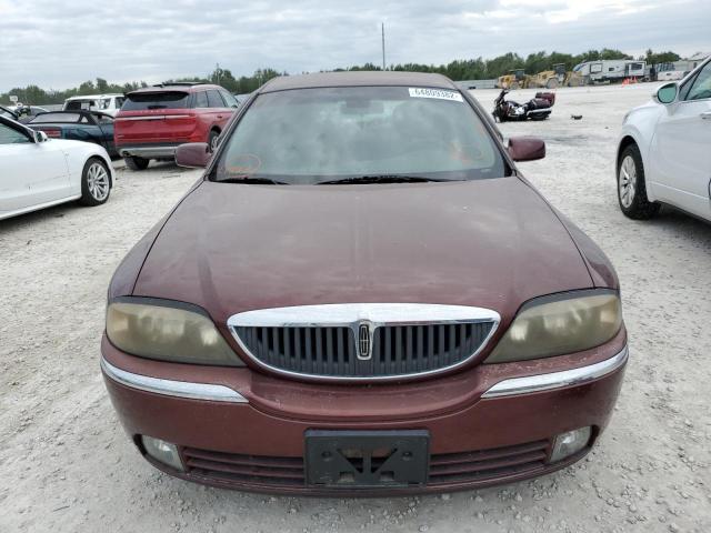 1LNHM86S54Y643574 - 2004 LINCOLN LS MAROON photo 5