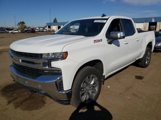 1GCRYDED3LZ310307 - 2020 CHEVROLET 1500 SILVE WHITE photo 2