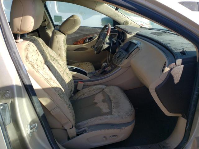 1G4GJ5E38DF209948 - 2013 BUICK LACROSSE T TAN photo 5