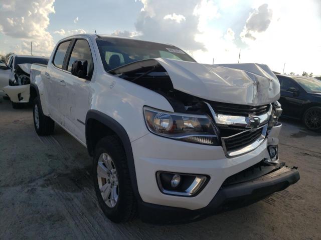 1GCGSCEN1H1157296 - 2017 CHEVROLET COLORADO L WHITE photo 1