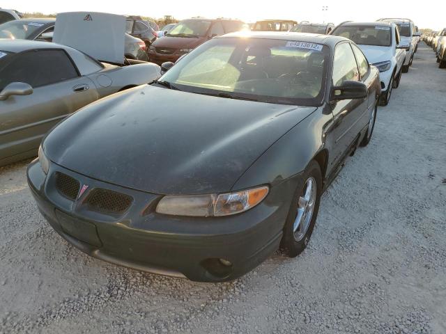 1G2WP12K31F188042 - 2001 PONTIAC GRAND PRIX მწვანე ფოტო 2