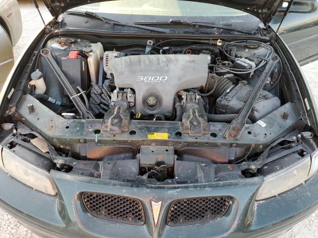1G2WP12K31F188042 - 2001 PONTIAC GRAND PRIX მწვანე ფოტო 7