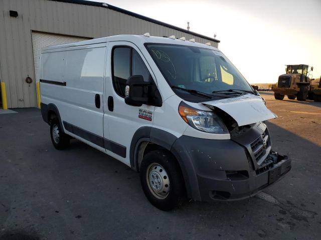 3C6TRVAG8JE110841 - 2018 RAM PROMASTER WHITE photo 1