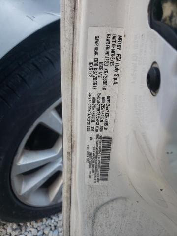 ZFBERFAT3G6B11131 - 2016 RAM PROMASTER WHITE photo 10