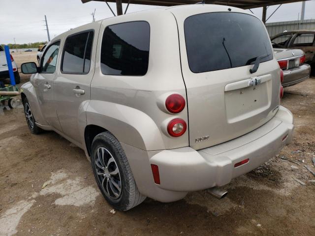 3GNCA13B29S507945 - 2009 CHEVROLET HHR LS GOLD photo 3