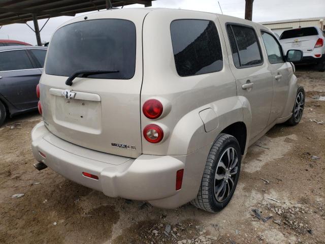 3GNCA13B29S507945 - 2009 CHEVROLET HHR LS GOLD photo 4