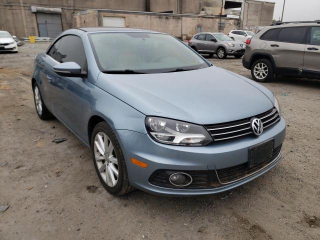 WVWBW7AH3CV016429 - 2012 VOLKSWAGEN EOS KOMFOR BLUE photo 1