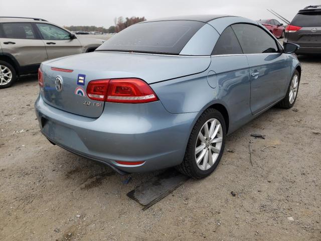 WVWBW7AH3CV016429 - 2012 VOLKSWAGEN EOS KOMFOR ლურჯი ფოტო 4