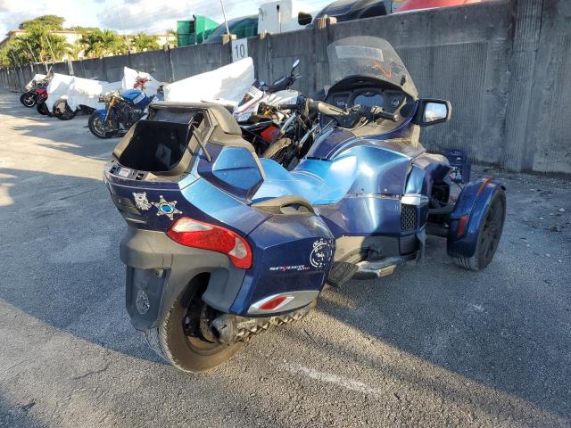 2BXNBDD21HV000150 - 2017 CAN-AM SPYDER ROA BLUE photo 4