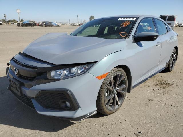 SHHFK7H49JU431376 - 2018 HONDA CIVIC SPOR 灰色 照片 2