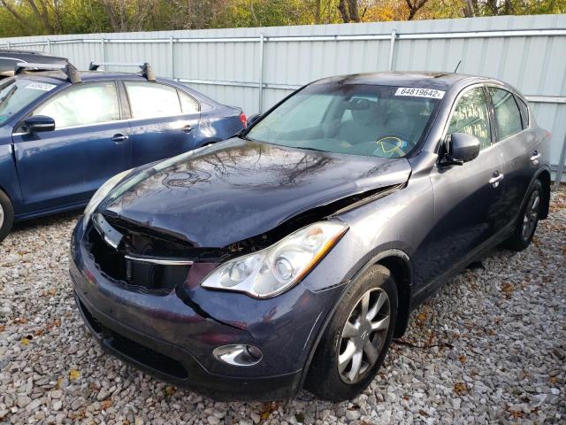 JNKAJ09F48M357385 - 2008 INFINITI EX35 BASE CHARCOAL photo 2