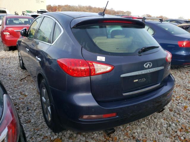 JNKAJ09F48M357385 - 2008 INFINITI EX35 BASE CHARCOAL photo 3