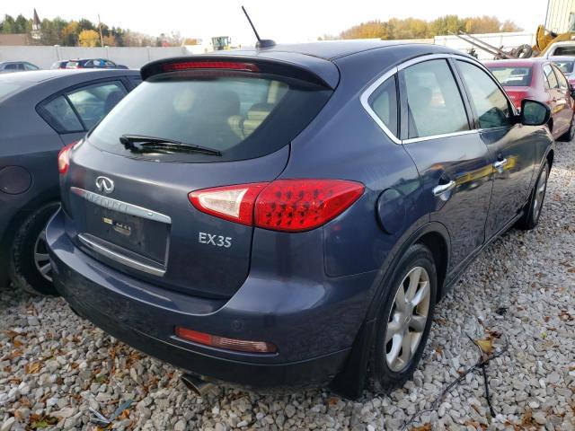 JNKAJ09F48M357385 - 2008 INFINITI EX35 BASE CHARCOAL photo 4