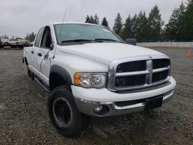 3D7KU28643G705682 - 2003 DODGE RAM 2500 S WHITE photo 1