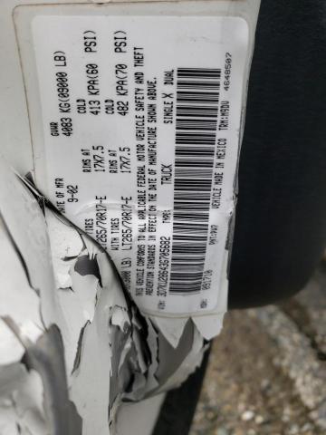 3D7KU28643G705682 - 2003 DODGE RAM 2500 S WHITE photo 10