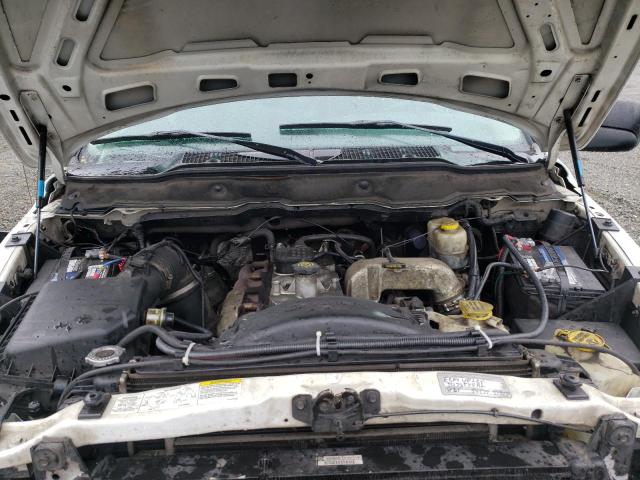 3D7KU28643G705682 - 2003 DODGE RAM 2500 S WHITE photo 7