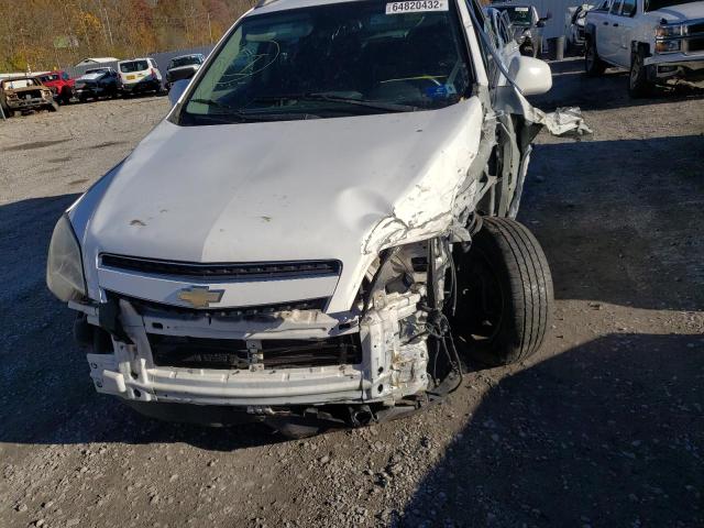 3GNAL2EK9ES588456 - 2014 CHEVROLET CAPTIVA LS WHITE photo 9